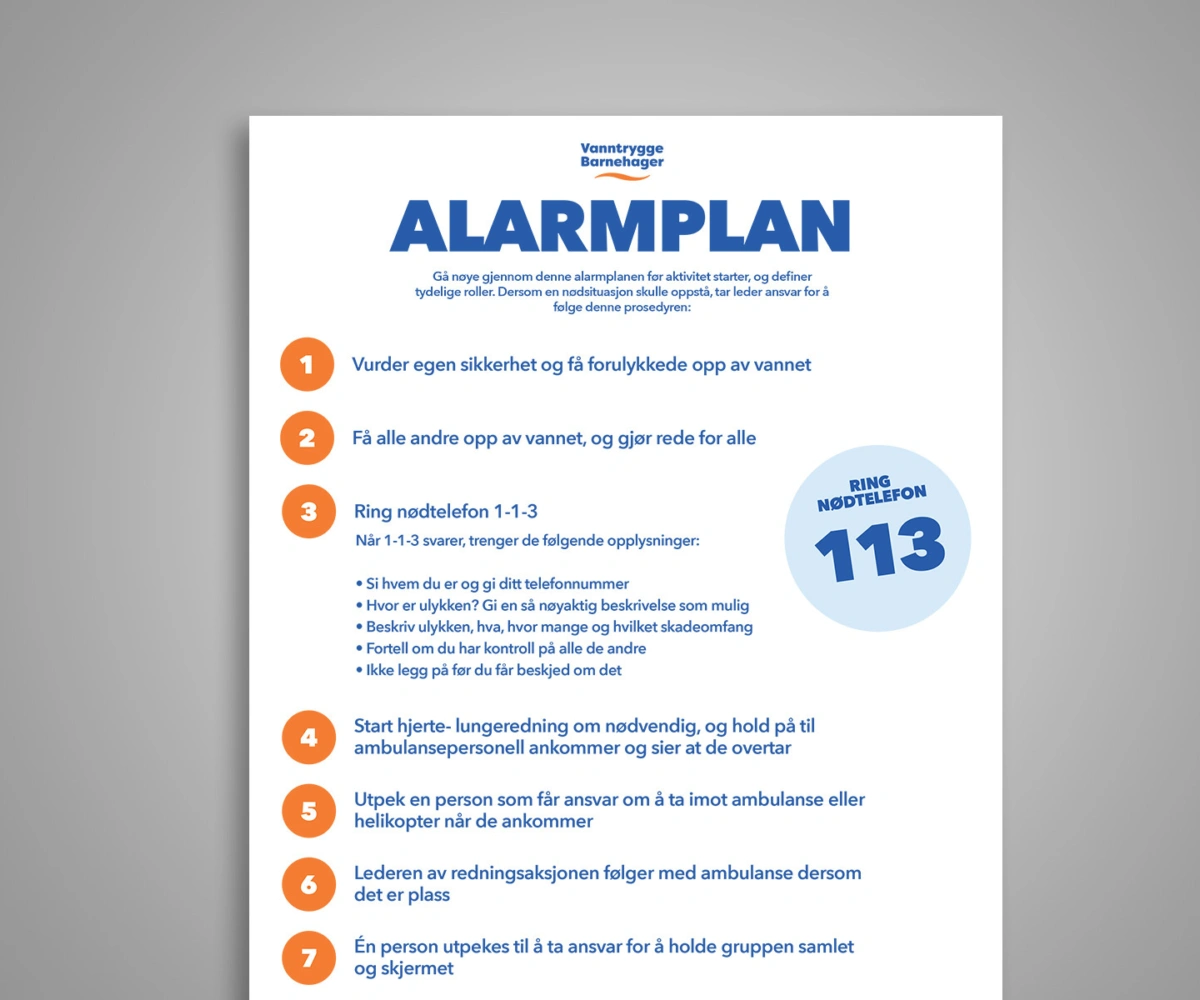 Alarmplan